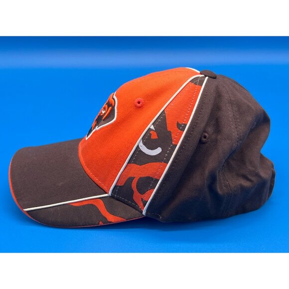 NFL Cleveland Browns Hat Dog Pound Adjustable Cap Orange/Brown - Picture 2 of 9